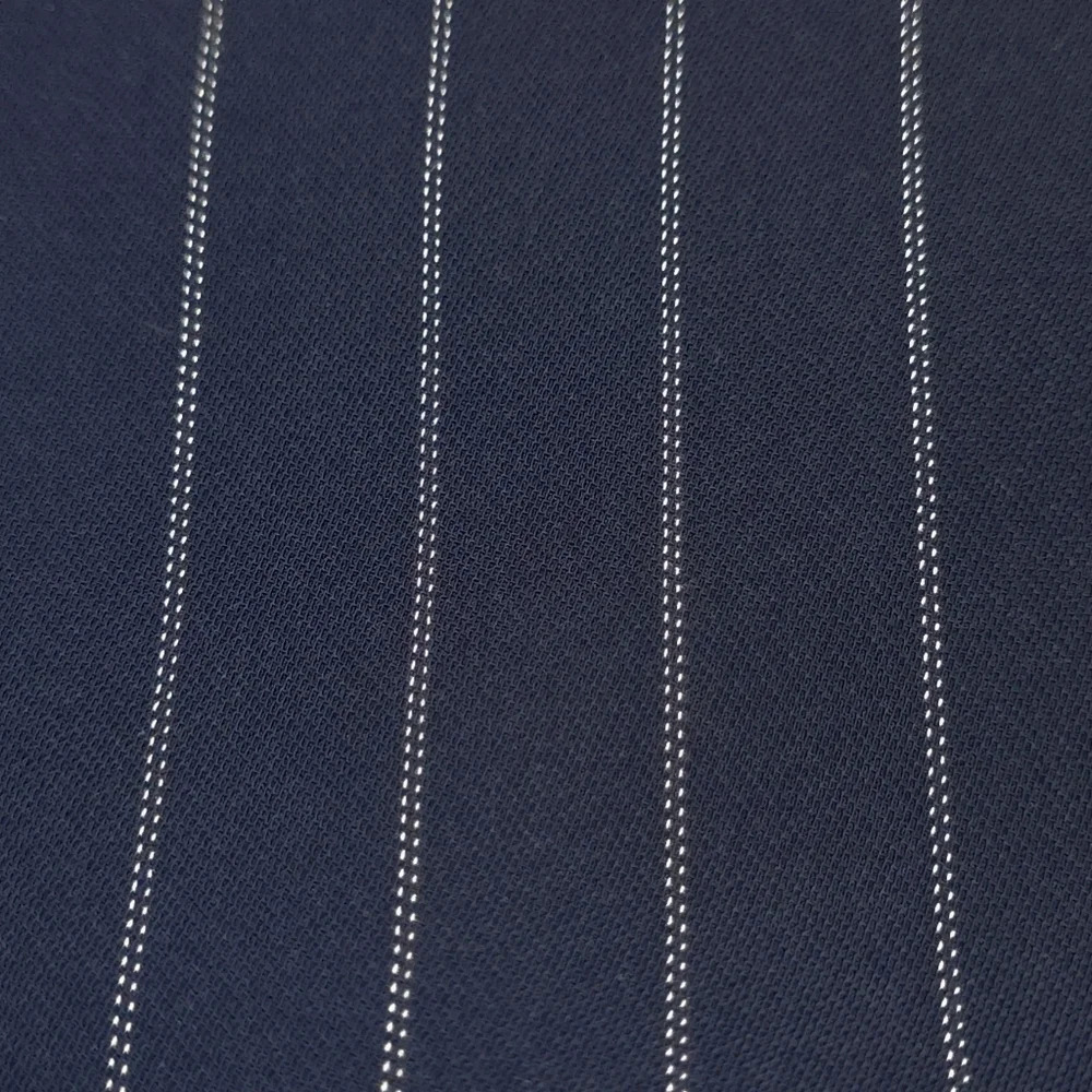 BANANA REPUBLIC NWT Navy with White Pinstripe, Cascade A-line Skirt, 00P - Picture 12 of 14